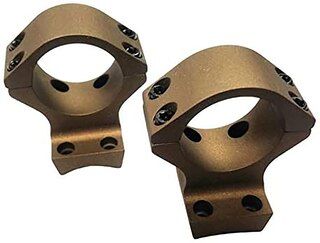 Talley 34mm Medium Scope Rings in Hells Canyon finish for Browning X-Bolt